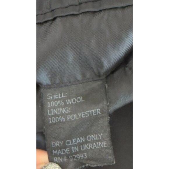 VTG Oleg Cassini Men 100 Wool Tweed Single Breasted Blazer Brown Ukraine 46R - Picture 10 of 12